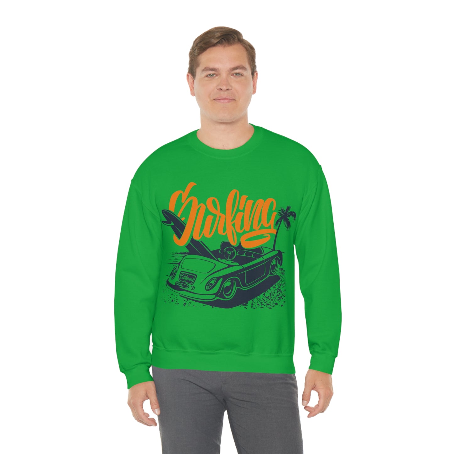 Surfing Cruiser Crewneck Sweatshirt