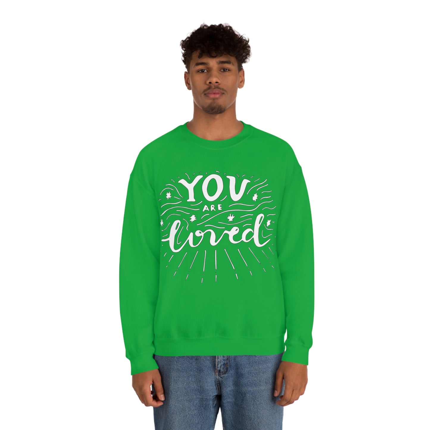 You-are loved Crewneck Sweatshirt