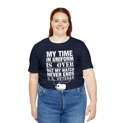 my time in uniform is over T-Shirt