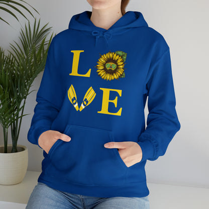 Scuba diving love Hoodie