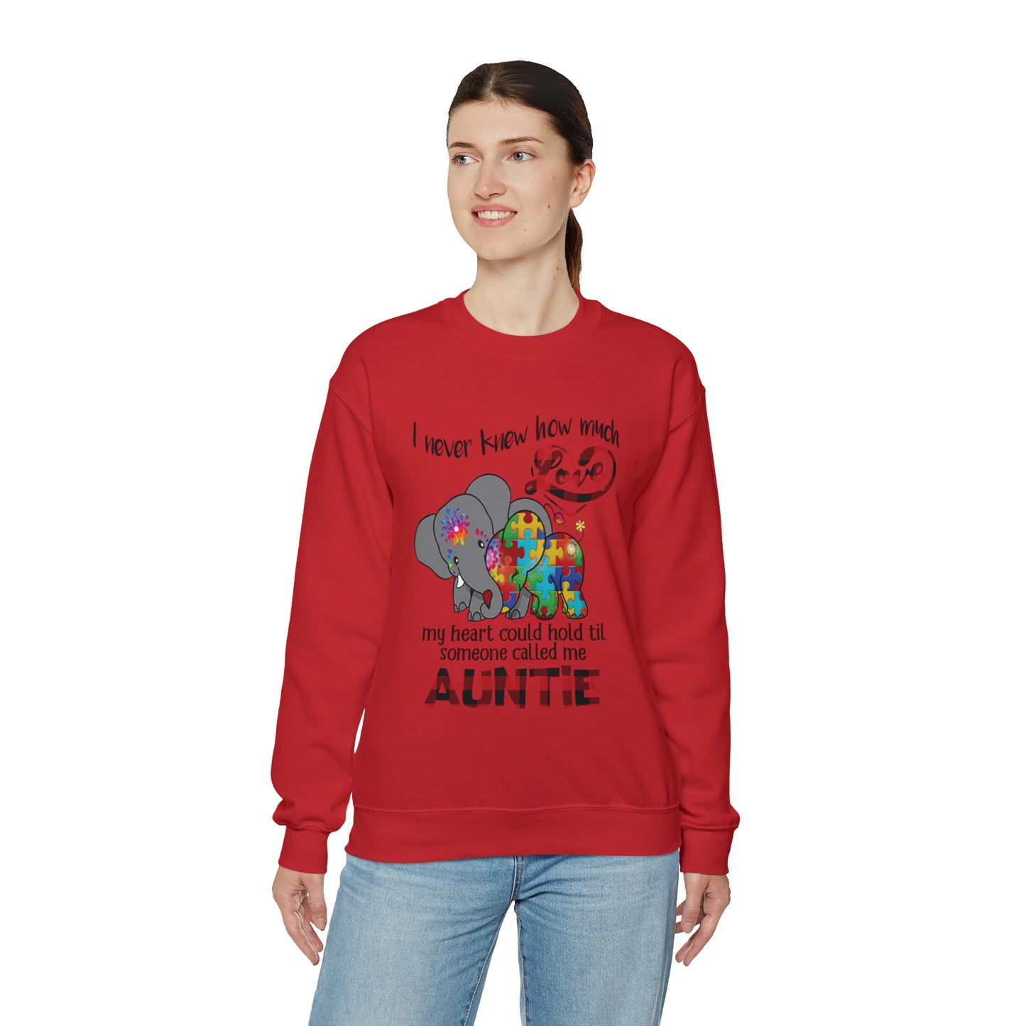 Much love auntie Crewneck Sweatshirt