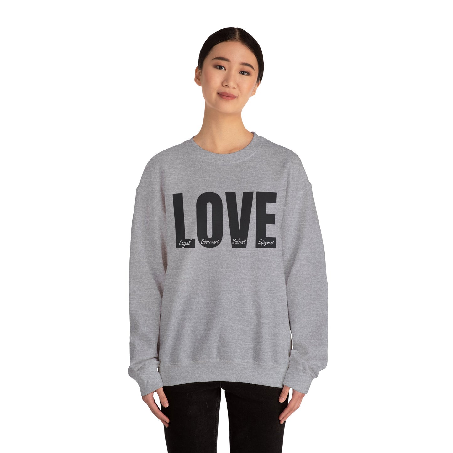 Love definition Crewneck Sweatshirt