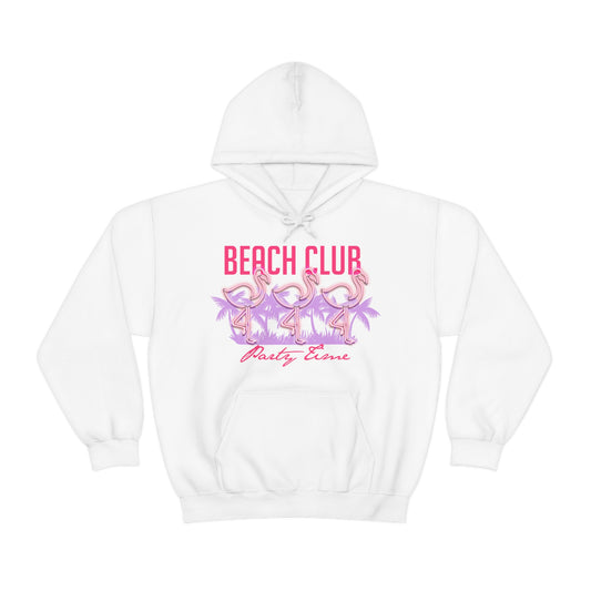 Beach Club Party Time Hoodie