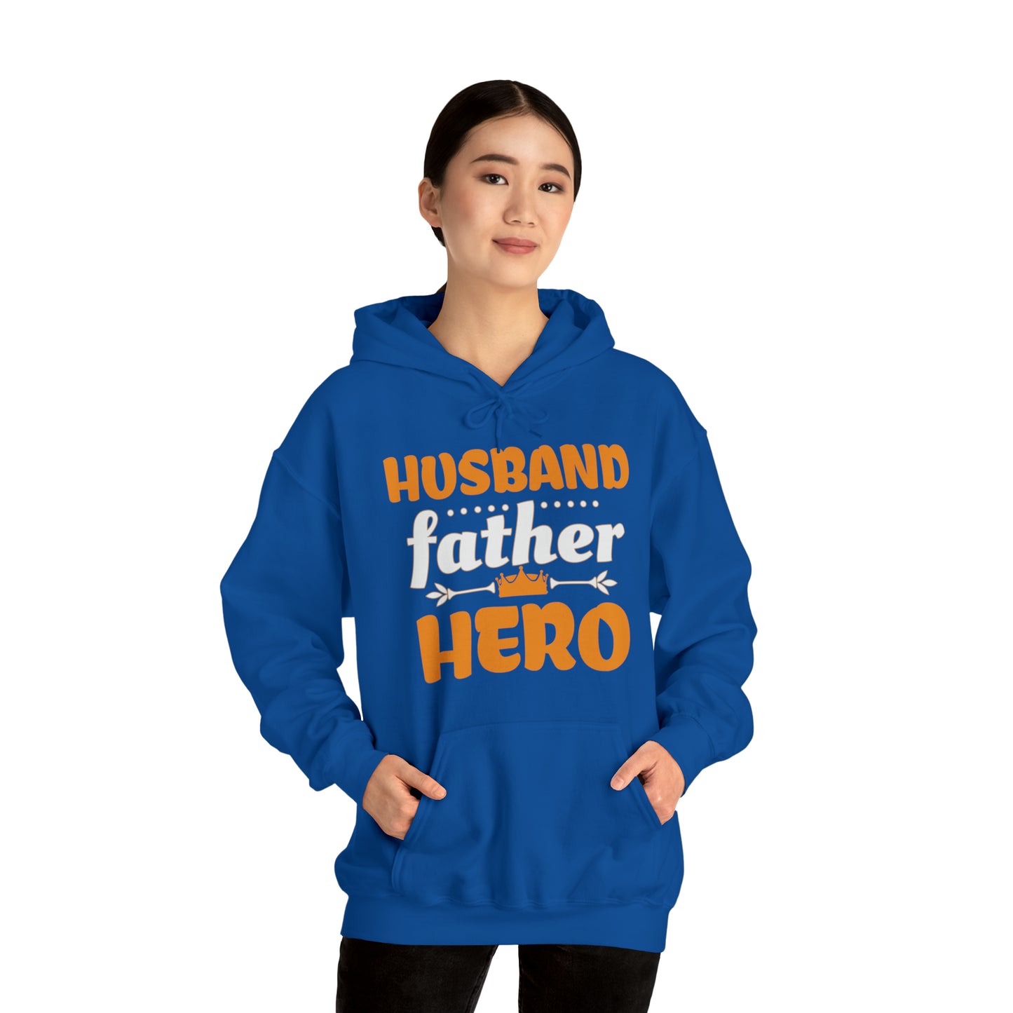 Husband Father Hero Hoodie