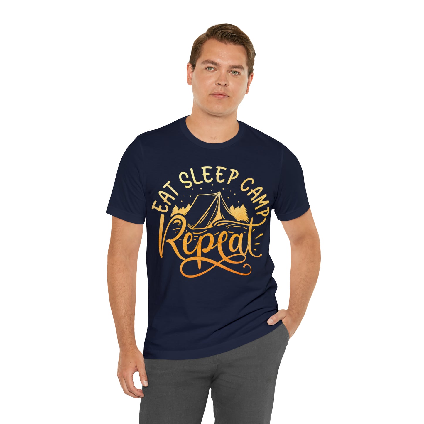 Eat Sleep Camp Repeat T-Shirt