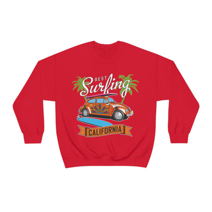 Best Surfing California Buggy Crewneck Sweatshirt