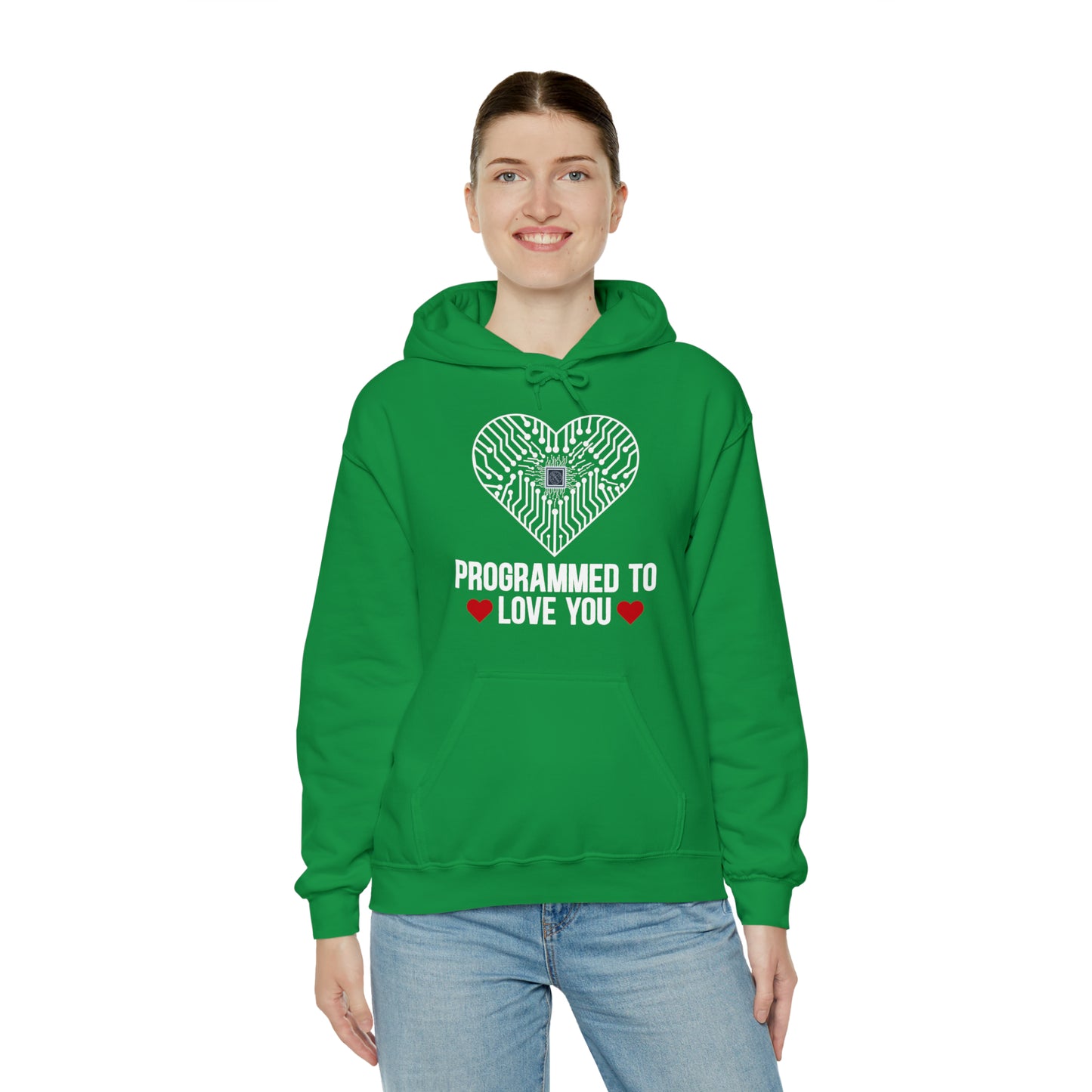 Programmed to love you Hoodie