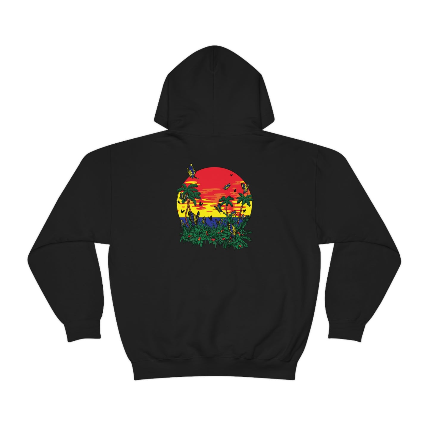 Sunset Butterfly Vibes Hoodie