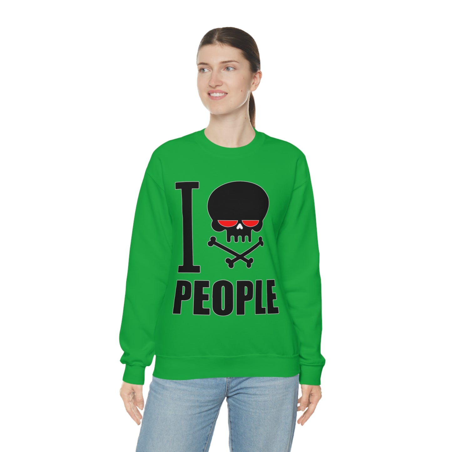 I hate people Crewneck Sweatshirt