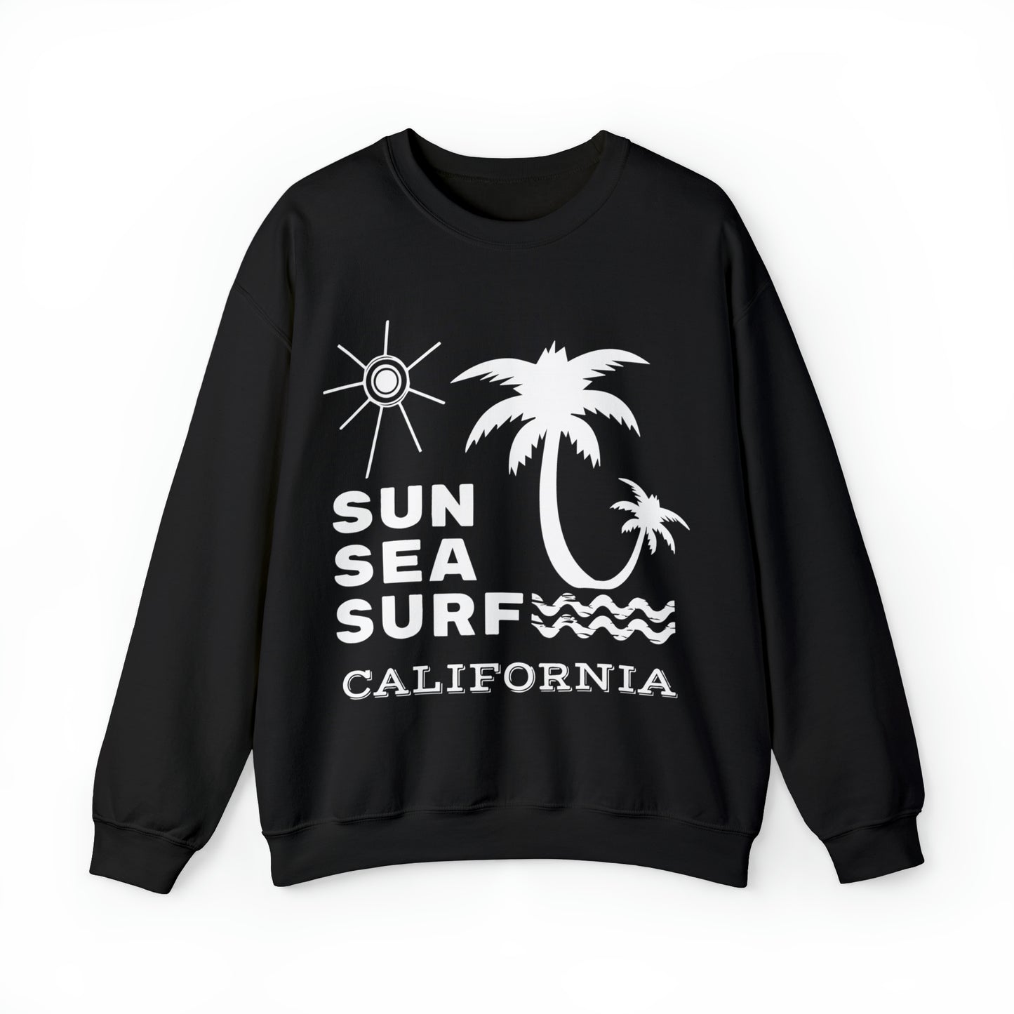 Sun_SEa_Surf Crewneck Sweatshirt