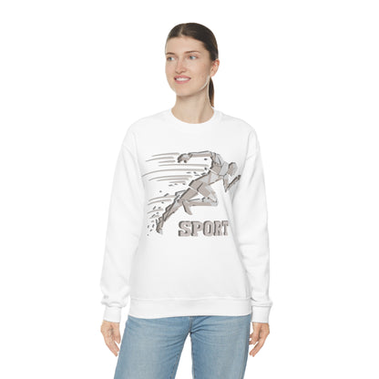 Running is a Sport Crewneck Sweatshirt