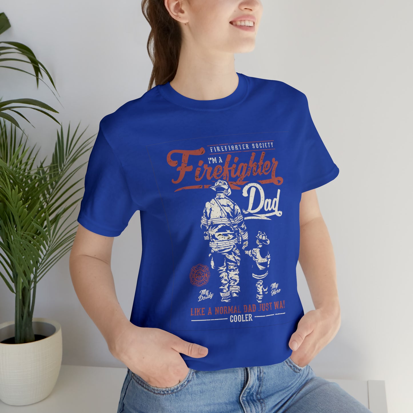 Firefighter dad T-Shirt