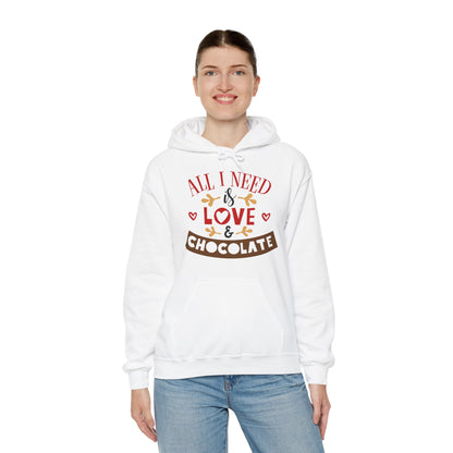 All-I-Need-is-Love-&-Chocolate Hoodie