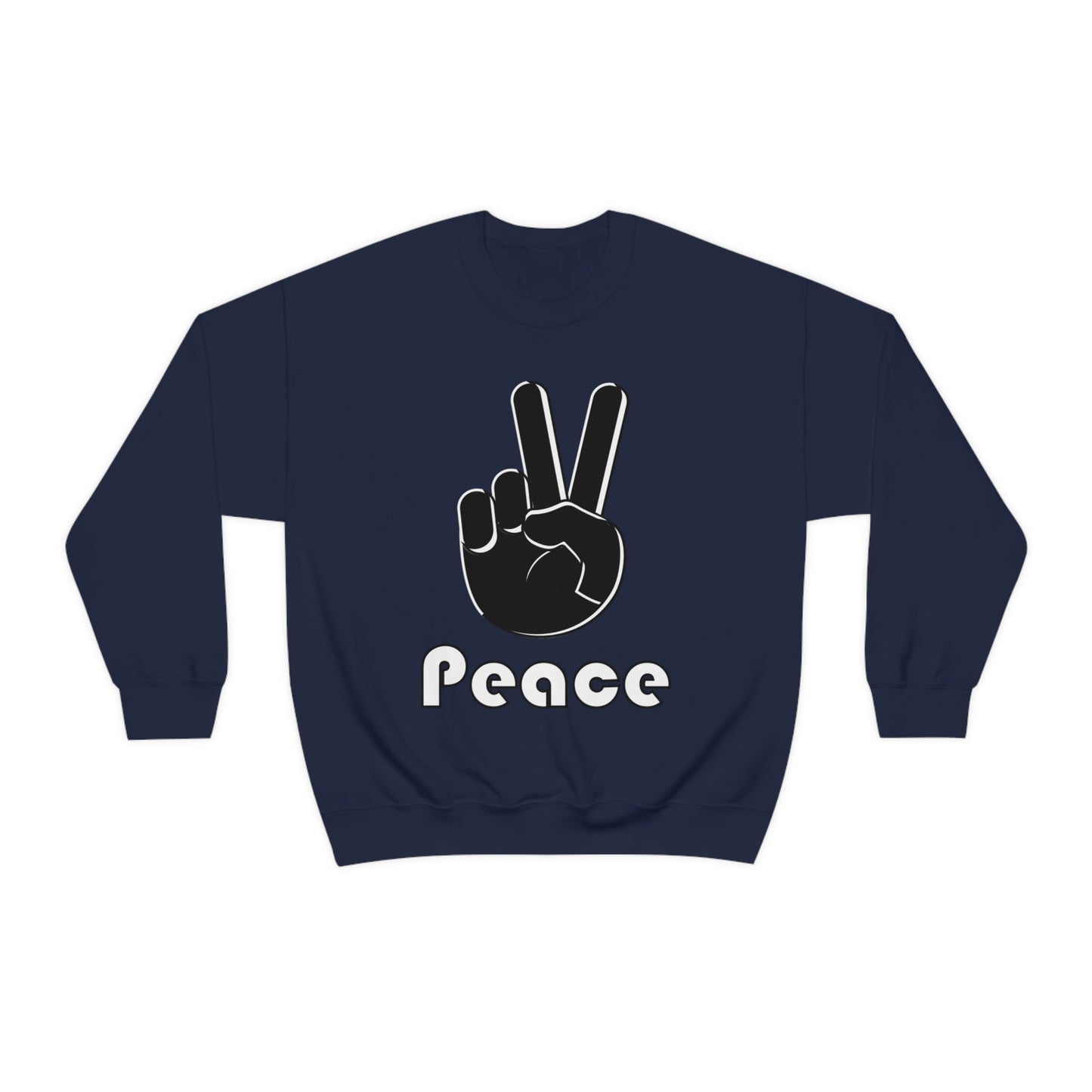 Peace Hand Crewneck Sweatshirt