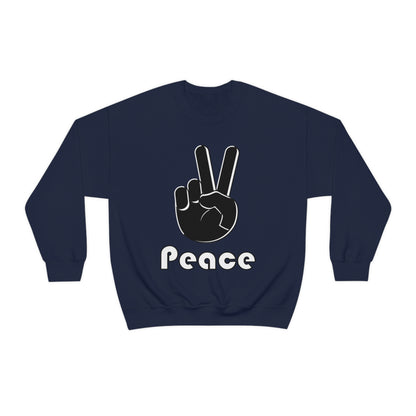 Peace Hand Crewneck Sweatshirt