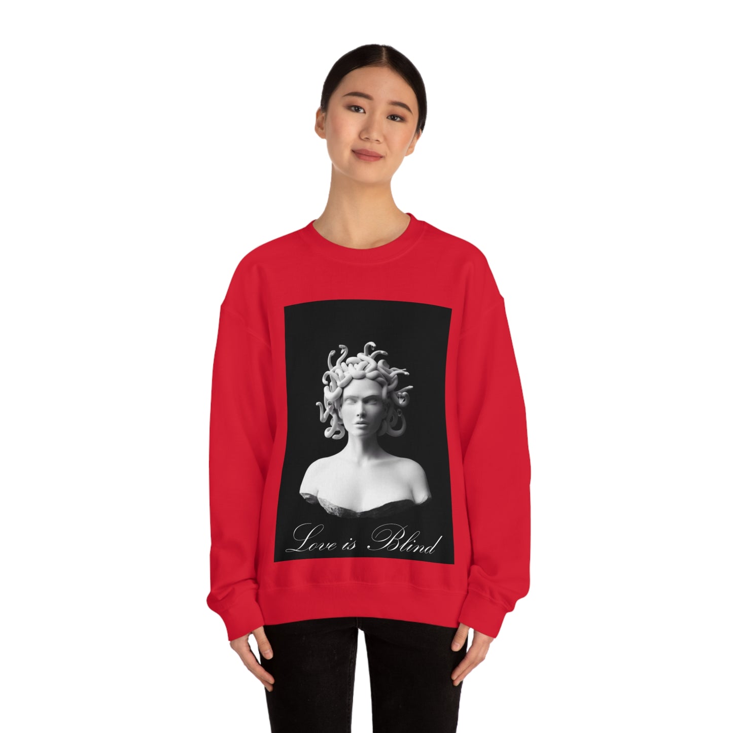 Love Is Blind Medusa Crewneck Sweatshirt