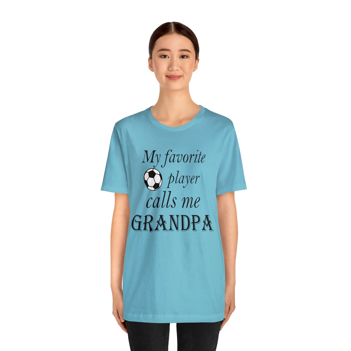 Grandpa Favorite Soccer Player T-Shirt