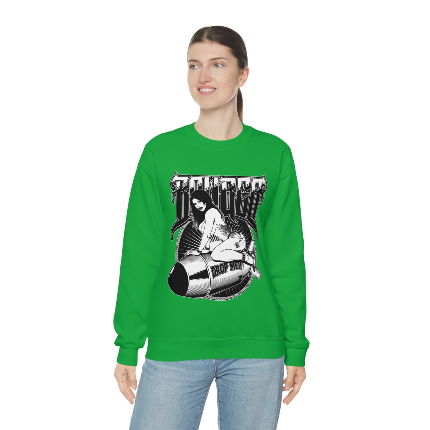 Bomb chick Tattoo Crewneck Sweatshirt