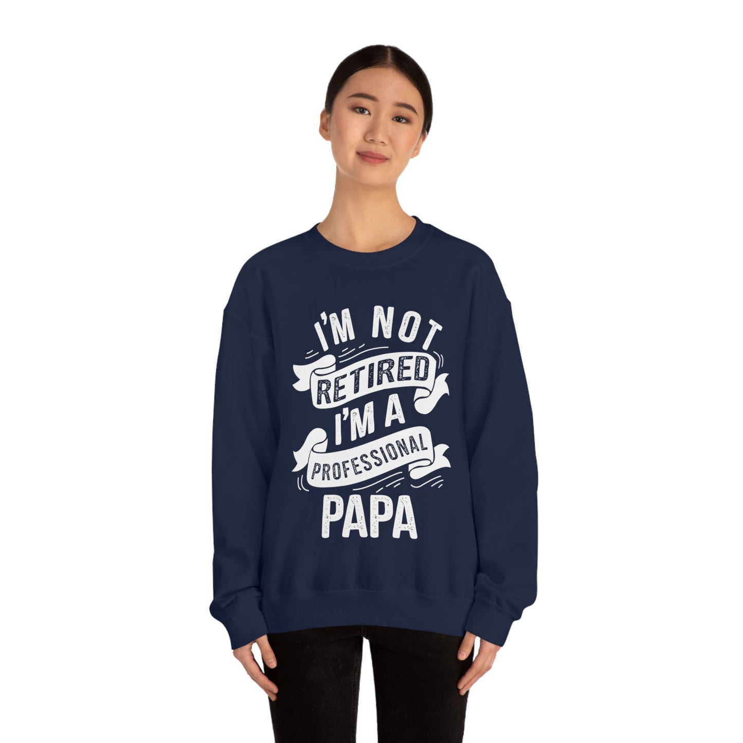 Professional Papa Crewneck Sweatshirt