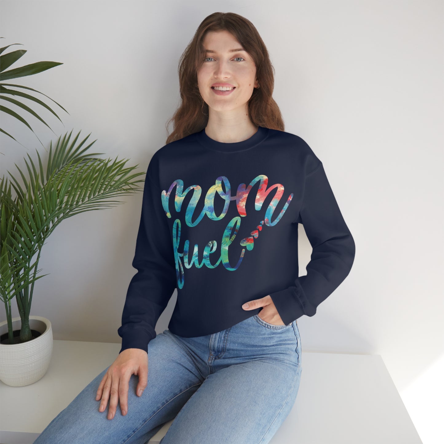 mom fuel Crewneck Sweatshirt