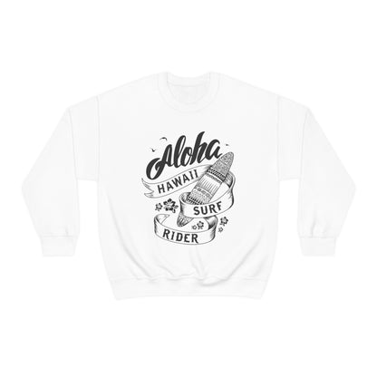 Hawaii Surf Rider Crewneck Sweatshirt