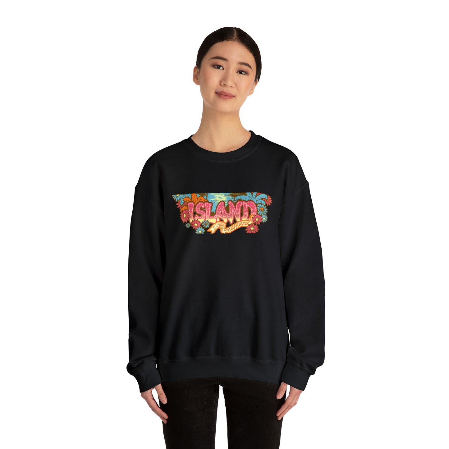 Island Surf Flavor Crewneck Sweatshirt