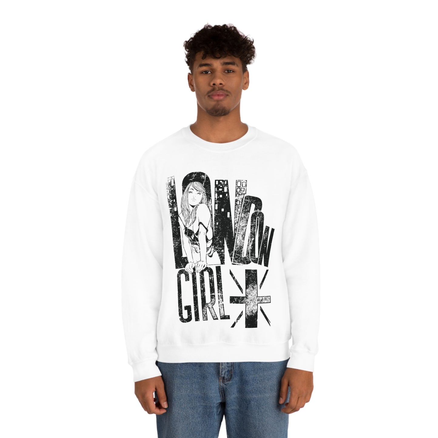 London_Girl Crewneck Sweatshirt