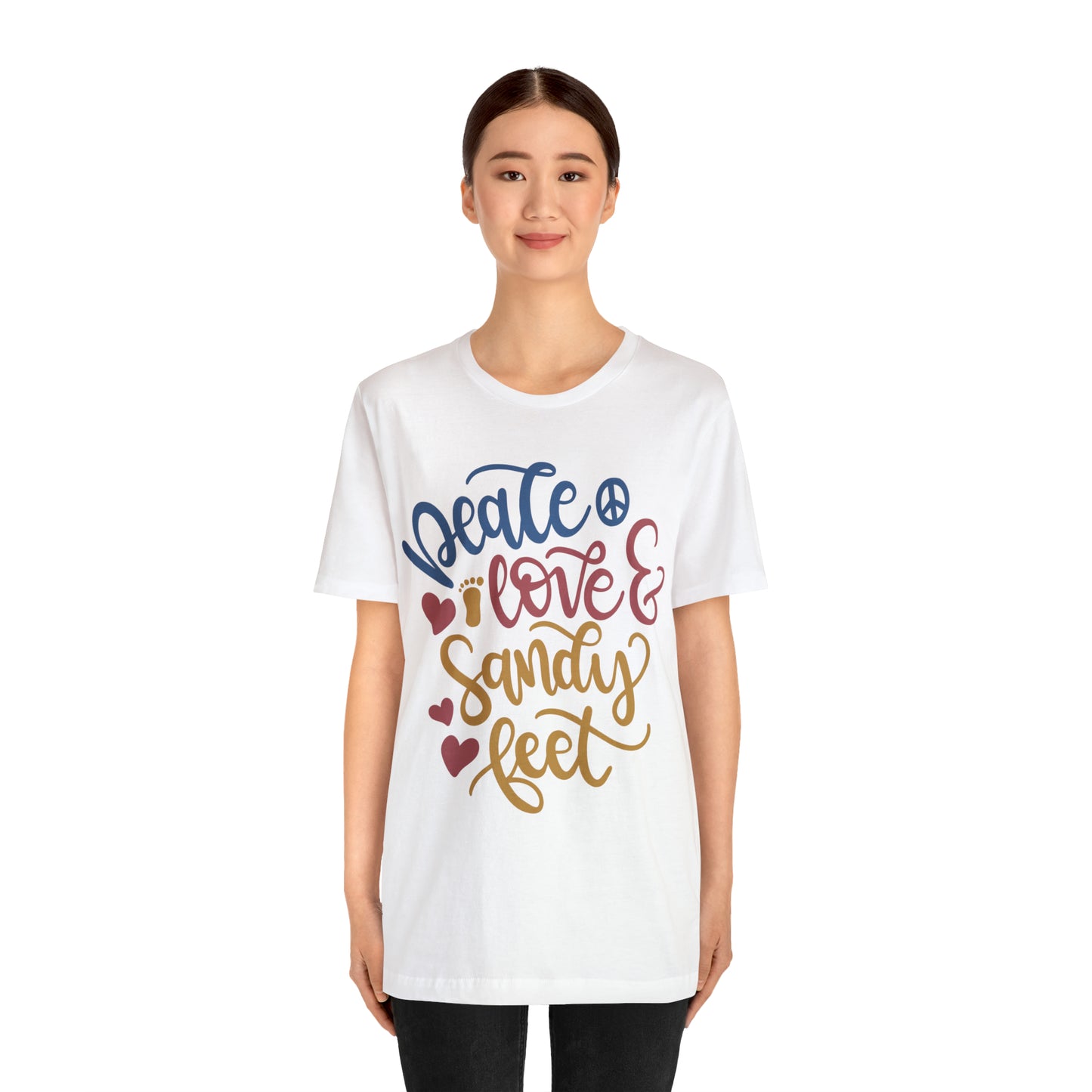 Peace_love_and_sandy_feet T-Shirt