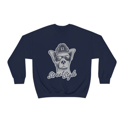 Street_Style Crewneck Sweatshirt