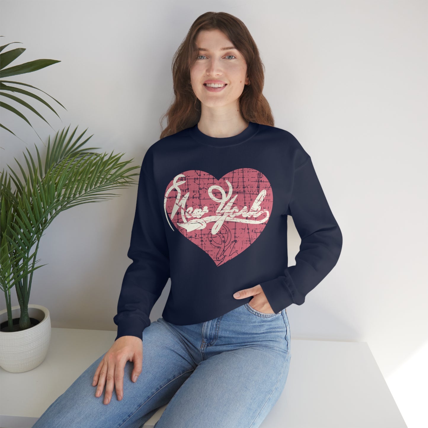 Vintage Love NY Crewneck Sweatshirt