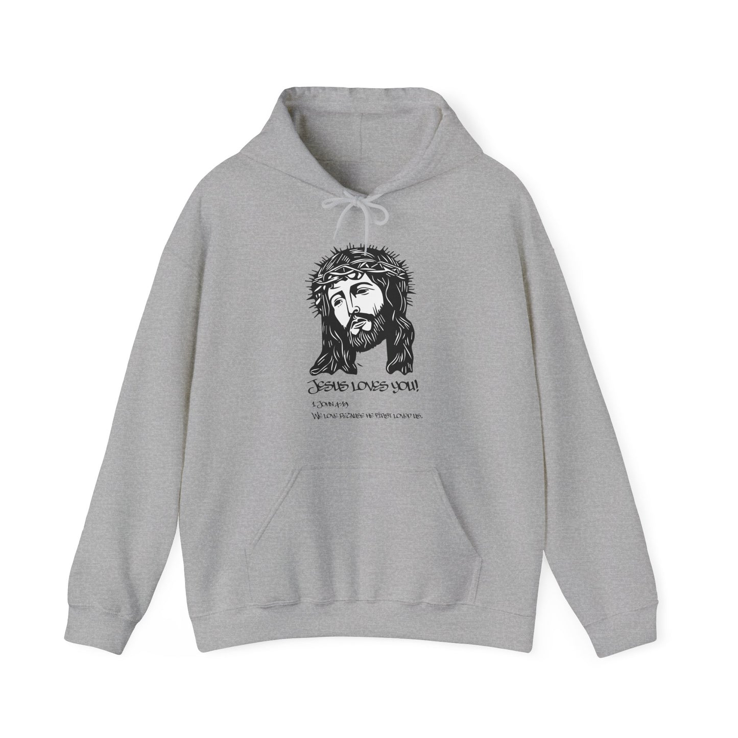 Jesus loves you Hoodie