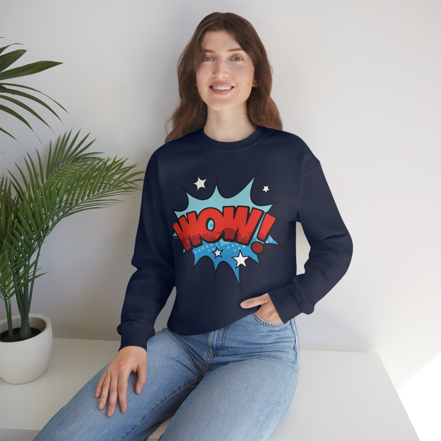 WOW! Crewneck Sweatshirt