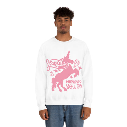 Sparkle unicorn Crewneck Sweatshirt