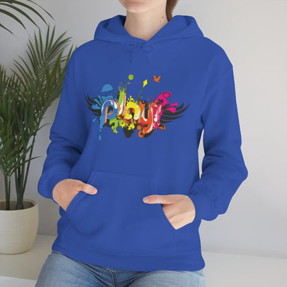 Play colorful graffiti Hoodie