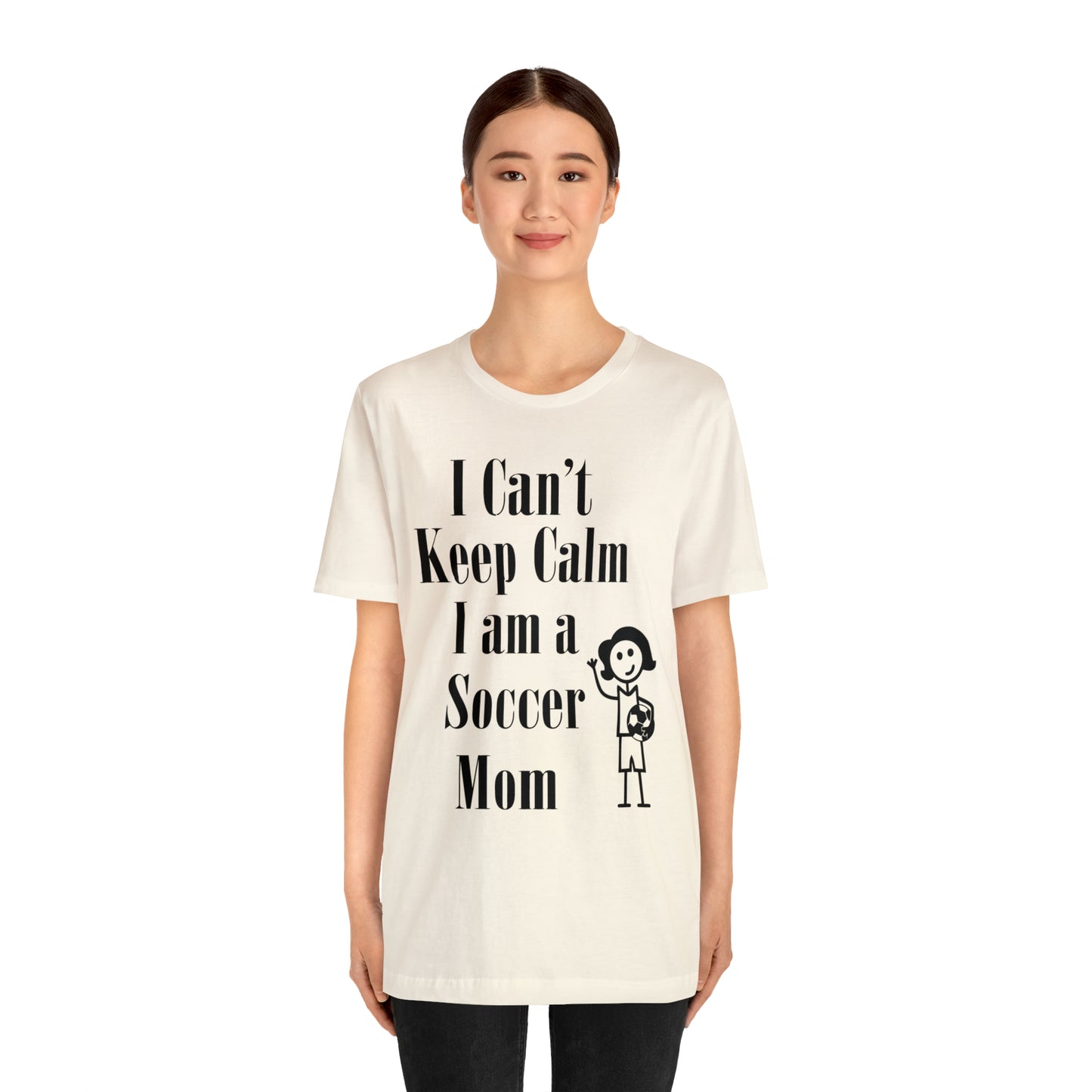 I can't keep calm I'm a soccer mom T-Shirt