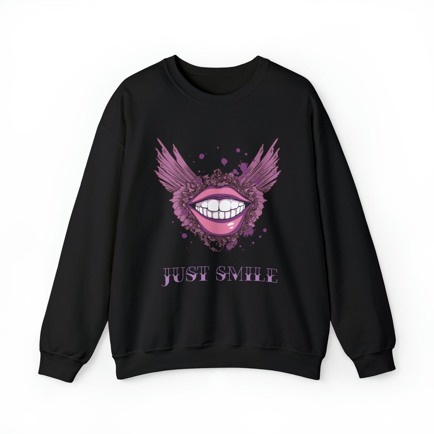 just smile Crewneck Sweatshirt