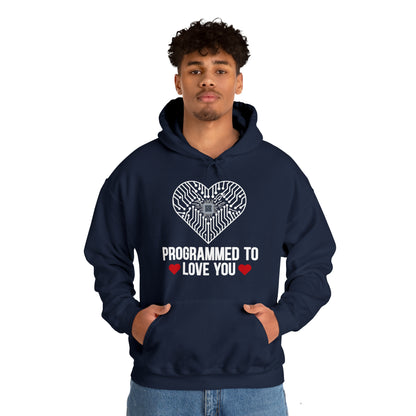 Programmed to love you Hoodie