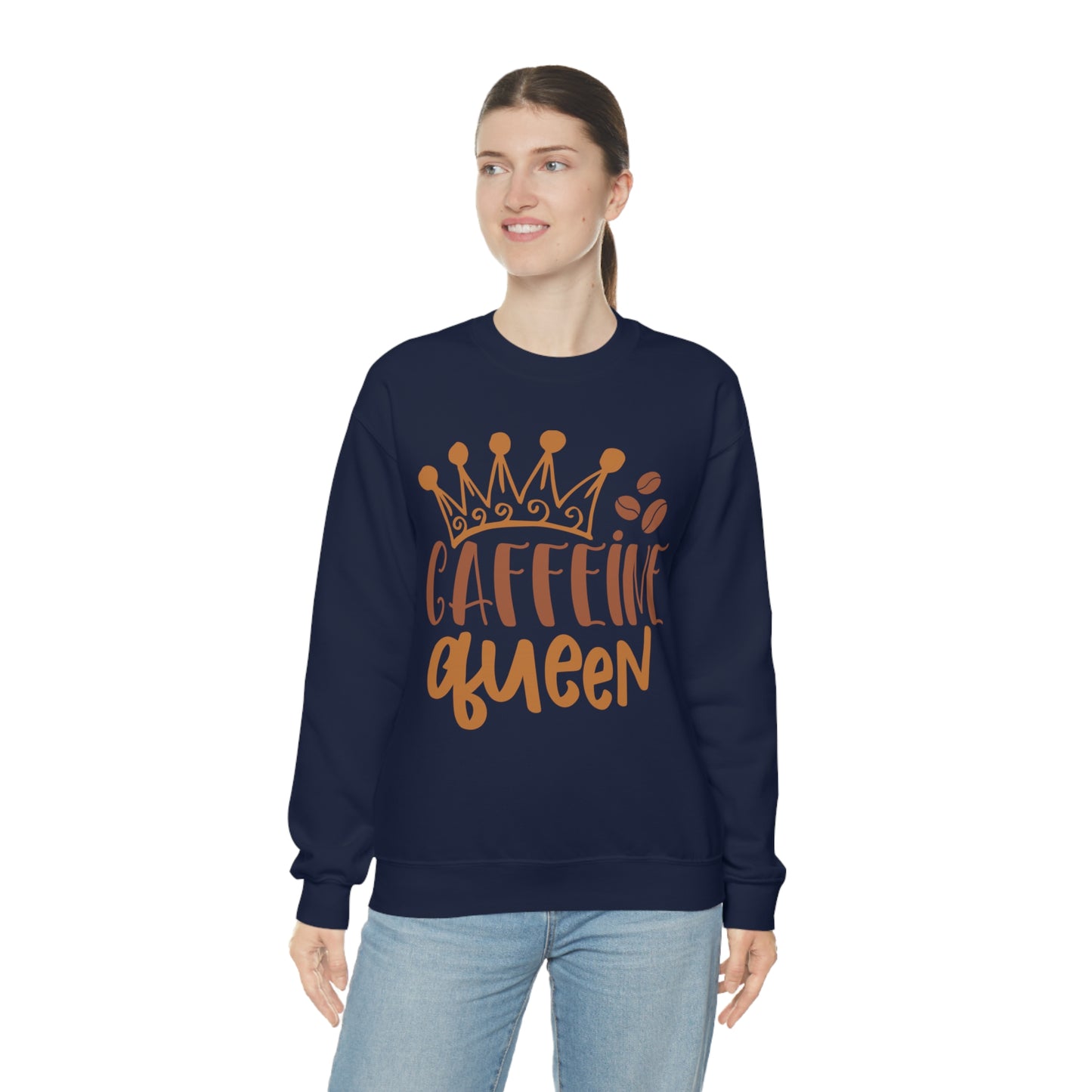 Caffeine Queen Crewneck Sweatshirt