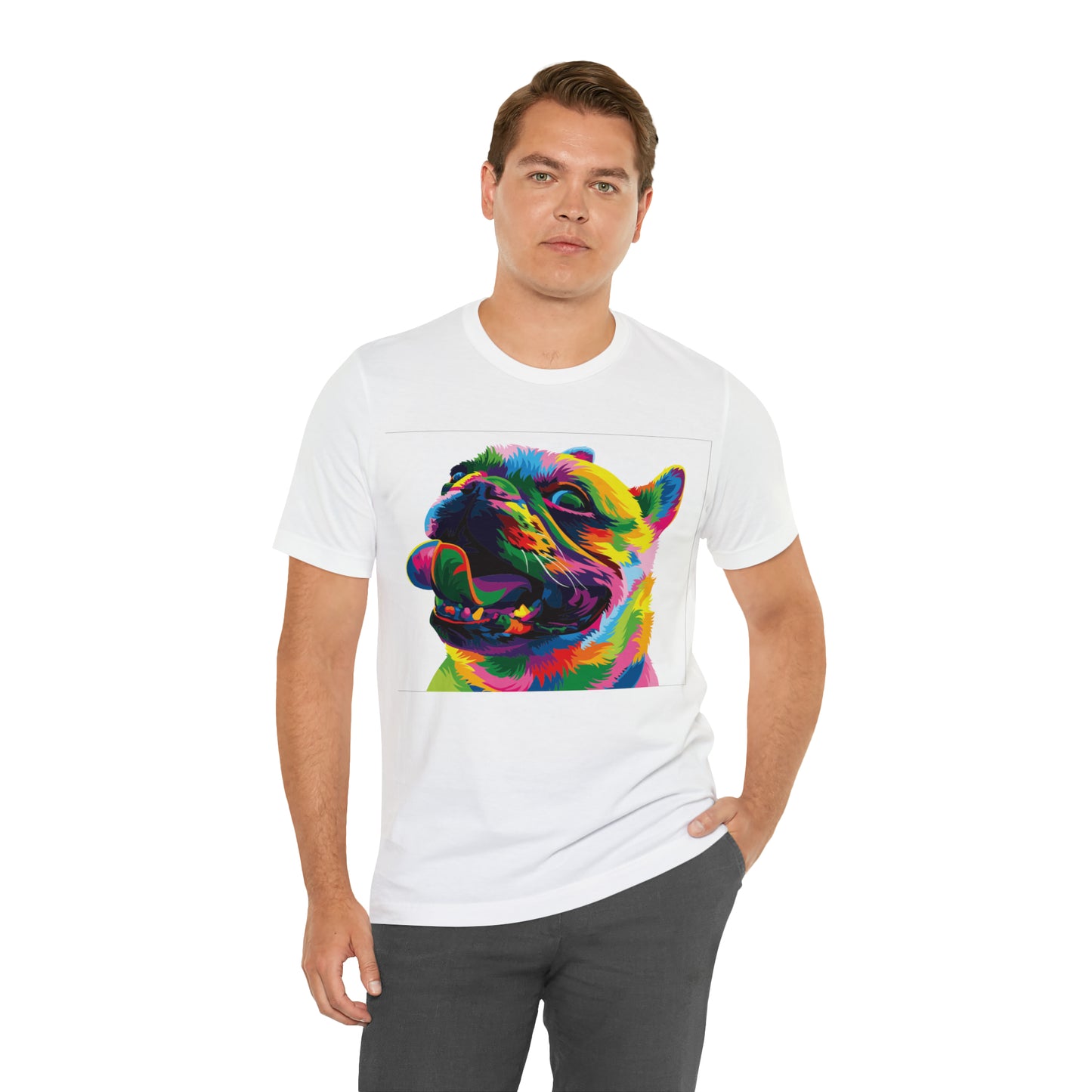 Colorful Dog T-Shirt