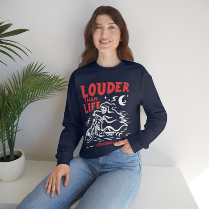 louder than life Crewneck Sweatshirt