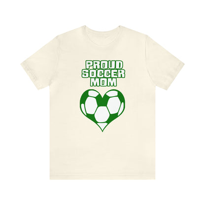 Proud -soccer-mom Heart T-Shirt