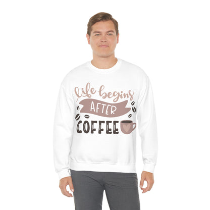 Life_begins_after_coffee Crewneck Sweatshirt