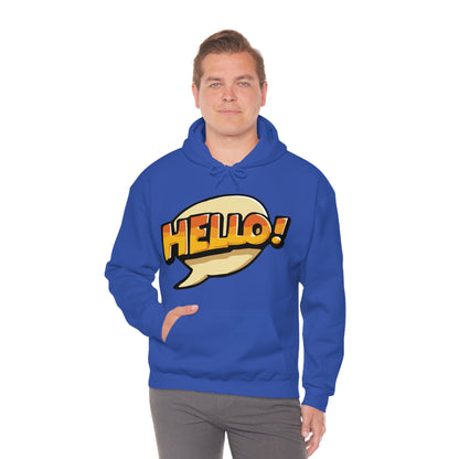 Hello! colorful Hoodie