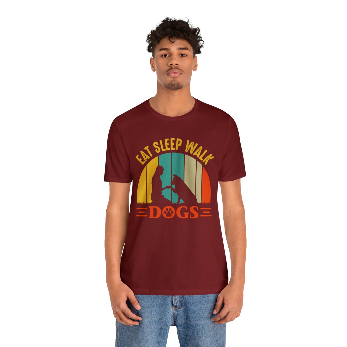 Eat sleep walk dogs vintage T-Shirt