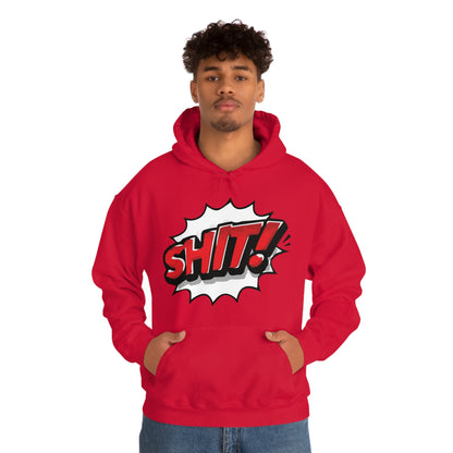 Shit! colorful graphic Hoodie