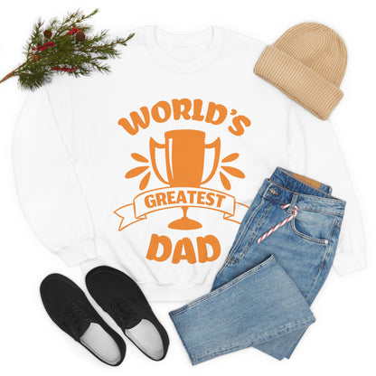 World Greatest Dad Crewneck Sweatshirt