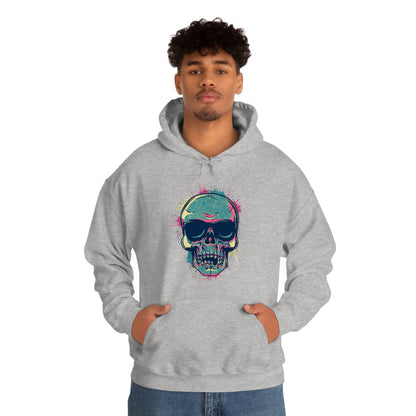 South Beach Skull Hoodie