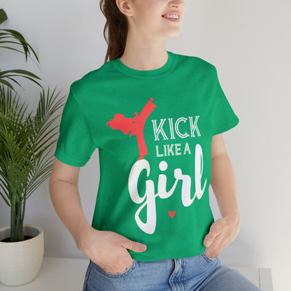 Kick Like A Girl T-Shirt