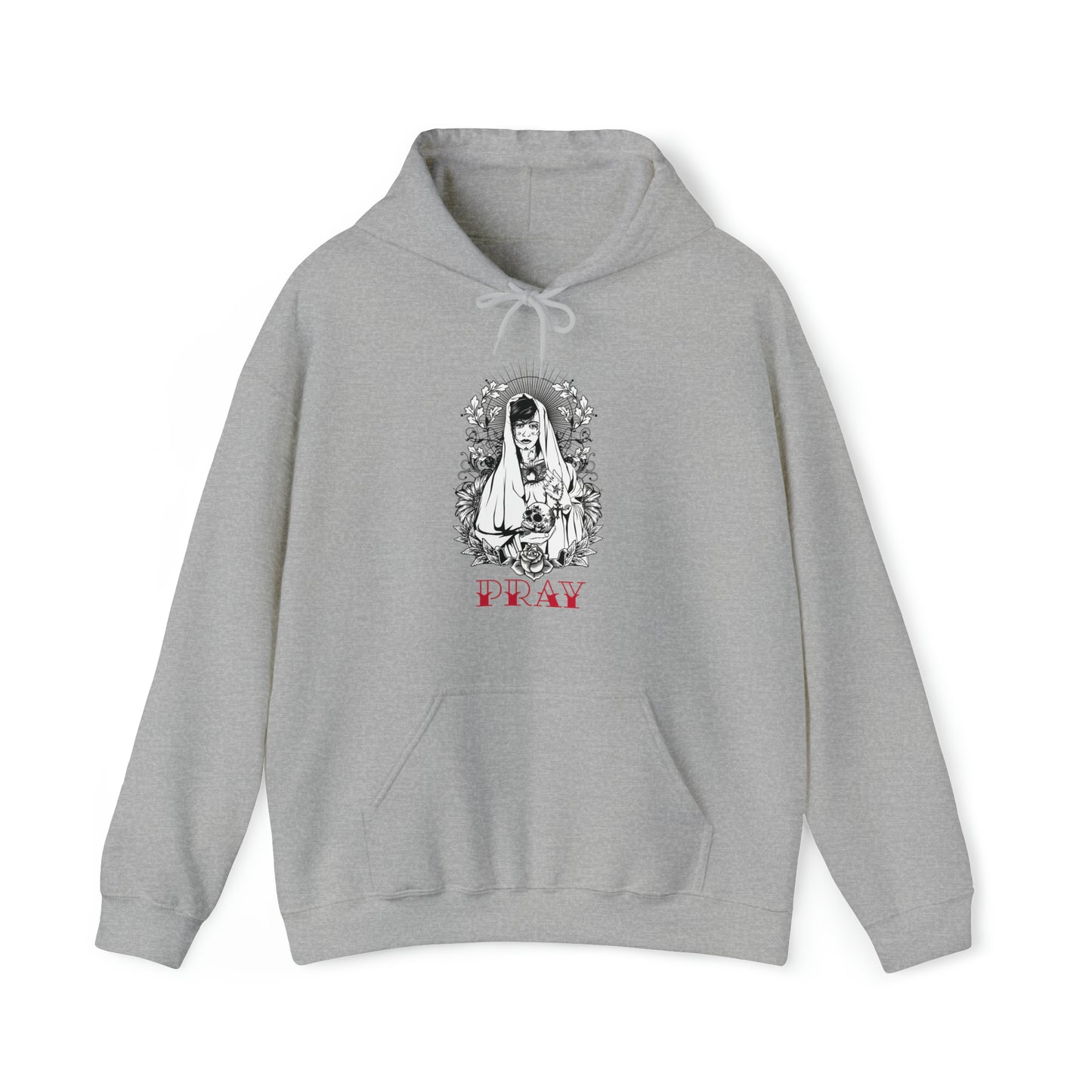 Pray Tattoo Hoodie