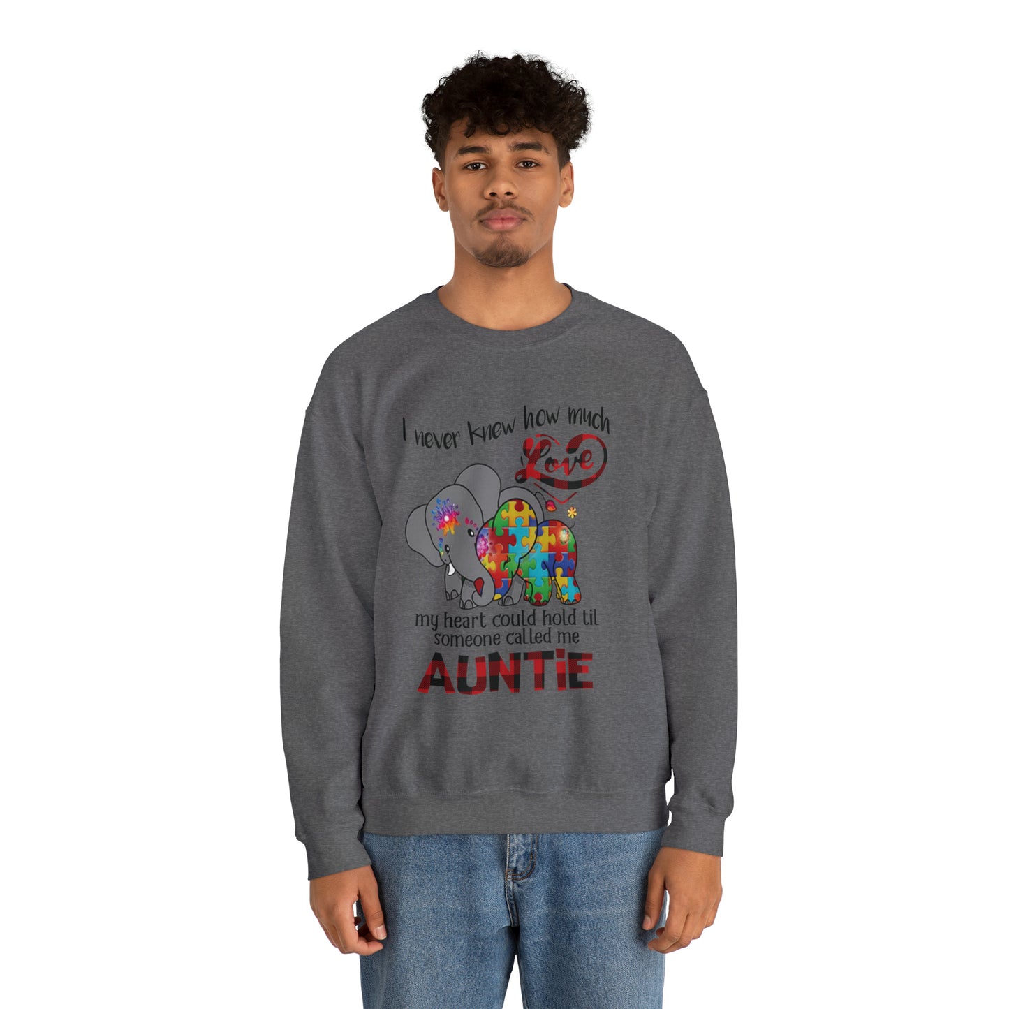 Much love auntie Crewneck Sweatshirt